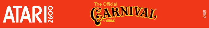 Carnival logo for Atari 2600